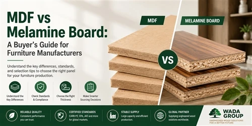 Panneau MDF ou panneau mélamine : guide d'achat pour les fabricants de meubles